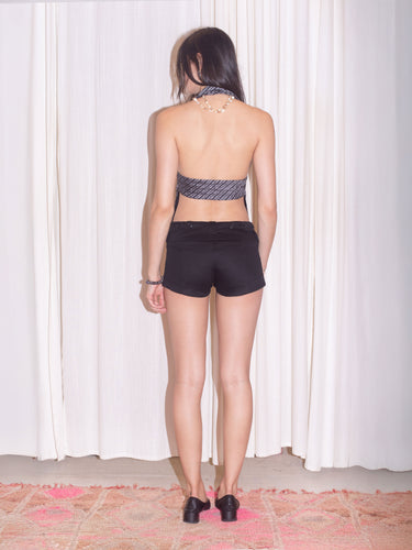 Dandy Top - Gunmetal Stripe