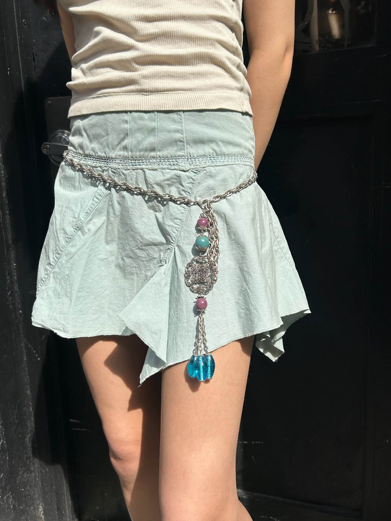 Vintage Hammered Boho Belt