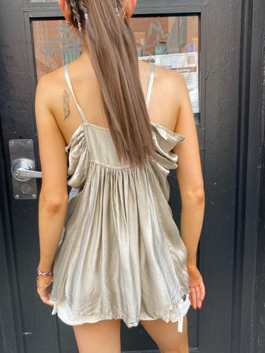 Oceanic Silver Top