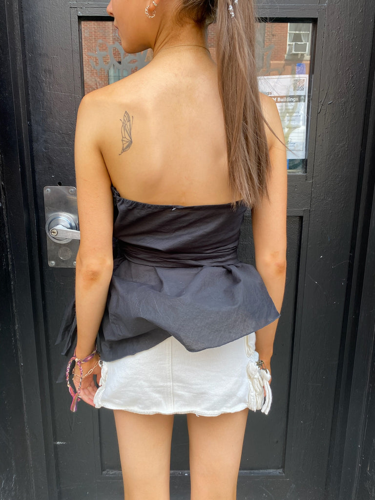 Scarlet Strapless Top
