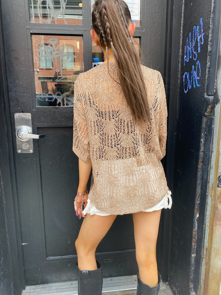 Brown Eyed Bow Top