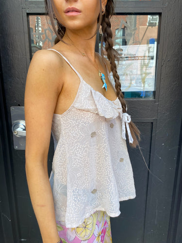 Bejeweled Bow Top