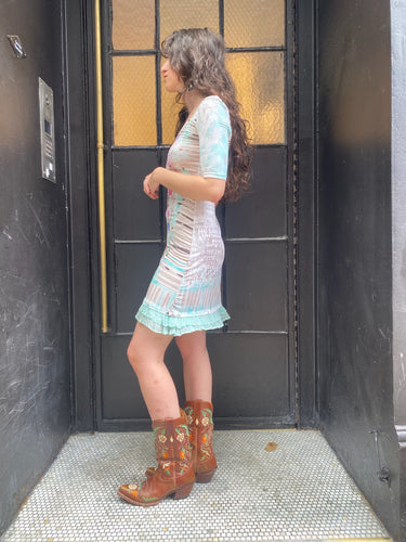Colorburst Frill Dress