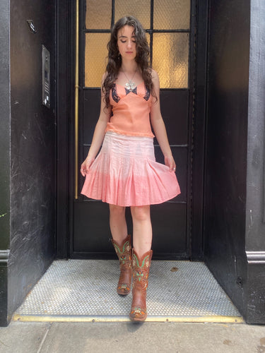 Gradient Blush Skirt