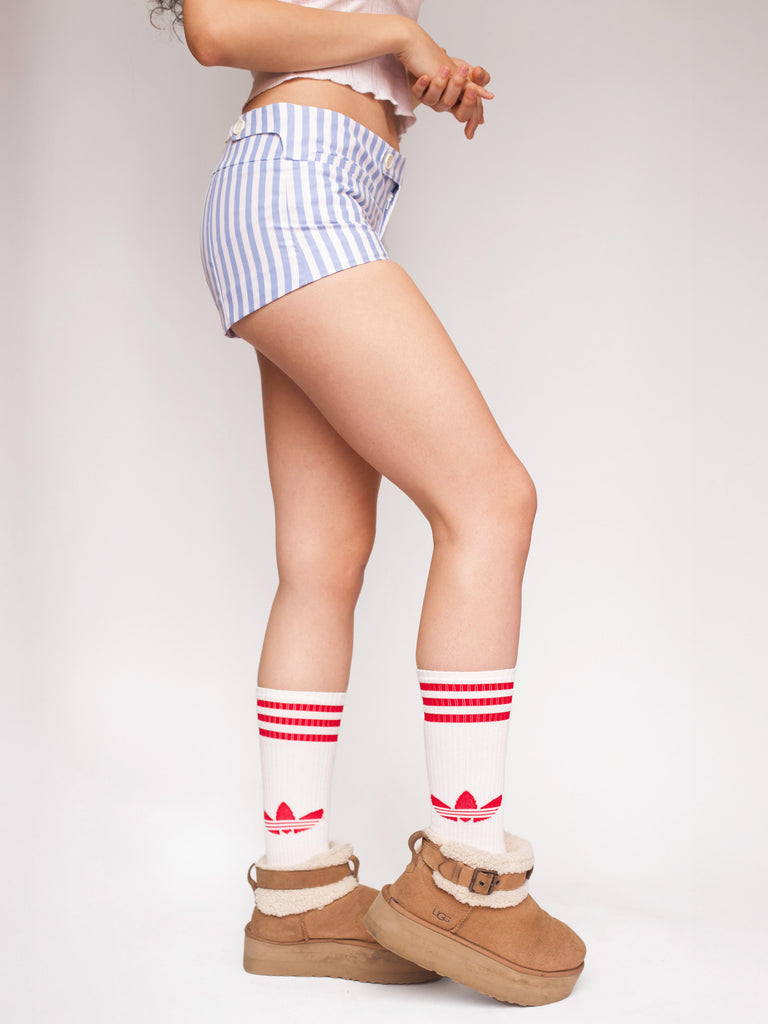 Lily Shorts - Blue Stripe
