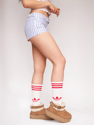 Lily Shorts - Blue Stripe