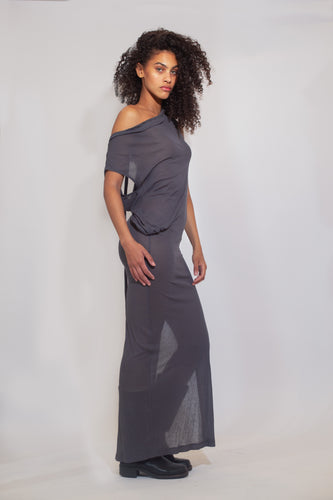 Slinky Host Dress - Dark Grey