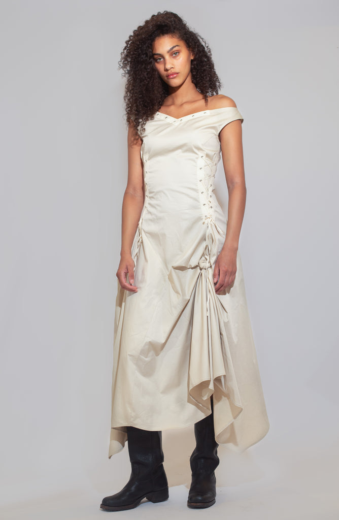Sara Dress - Khaki