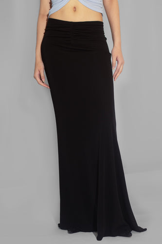 Kiki Ruched Skirt - Black