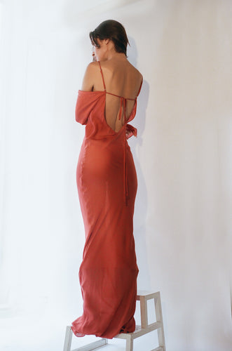 Betsy Dress - Rust