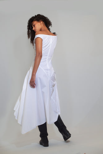 Sara Dress - White