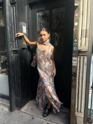 Palm Leaves Gown