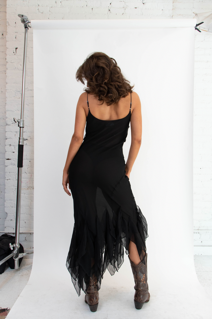 Tendril Dress - Black
