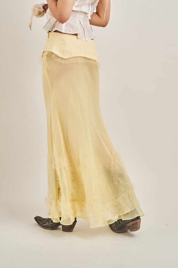 Whirl Skirt - Yellow