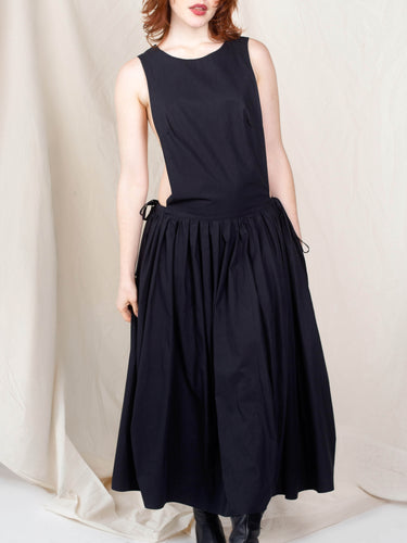 Apron Dress - Black