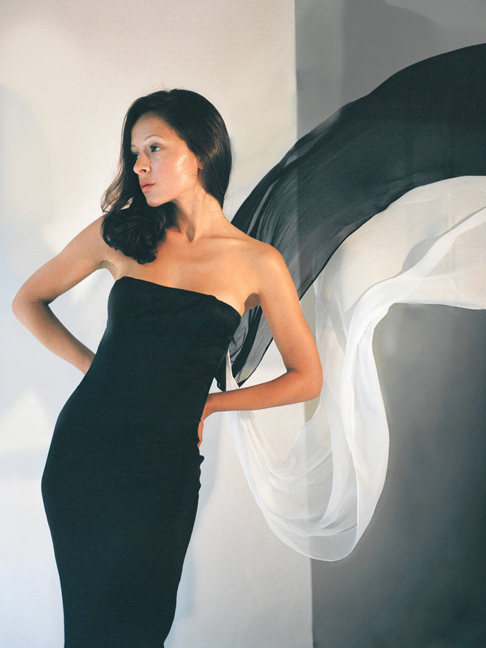 Michelle Dress - Black & White