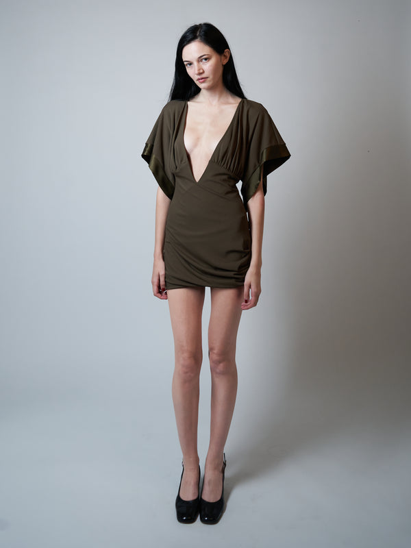 Ava Mini Dress - Olive