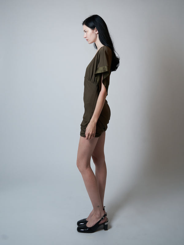 Ava Mini Dress - Olive