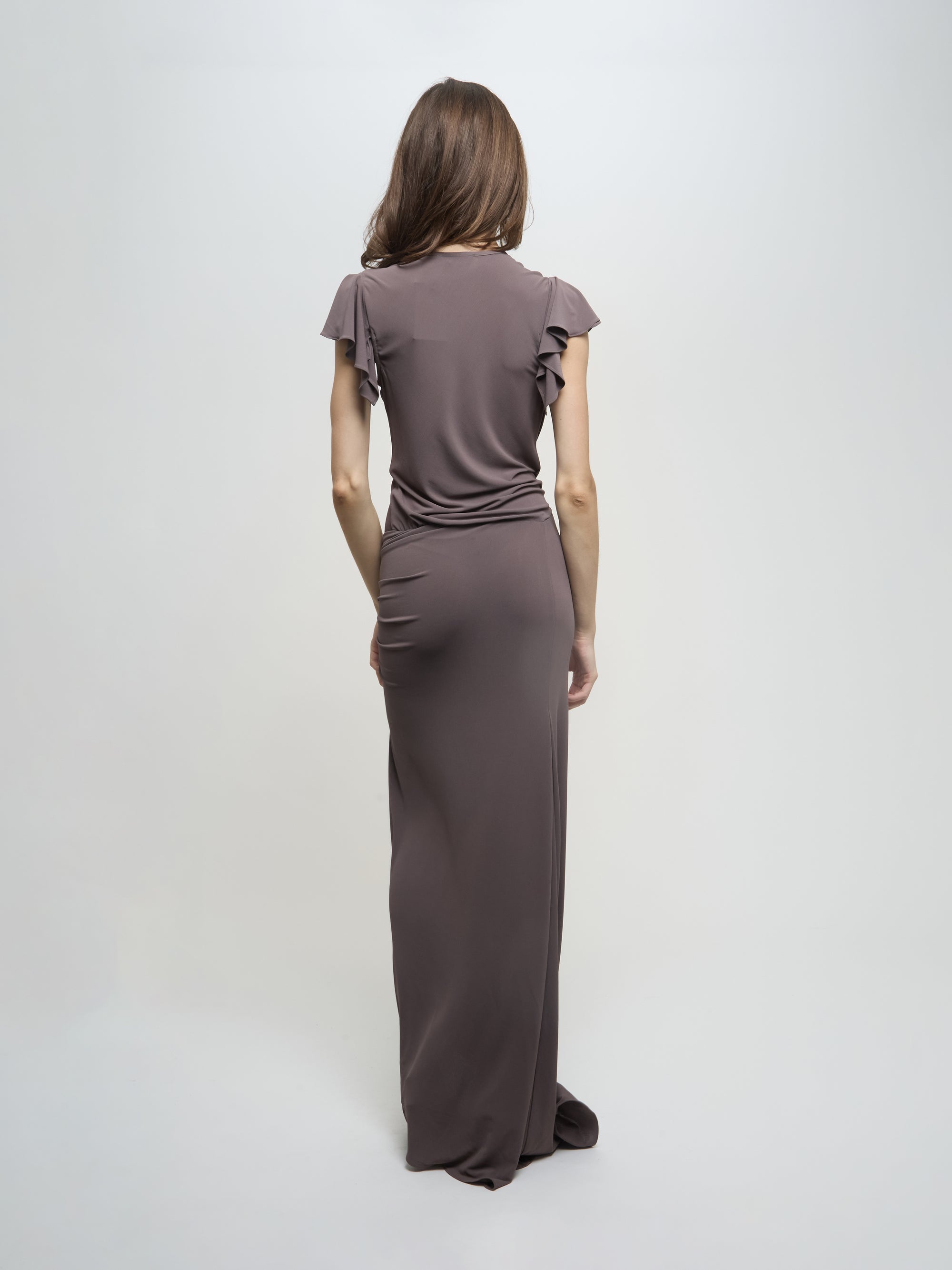 Greta Gown - Taupe