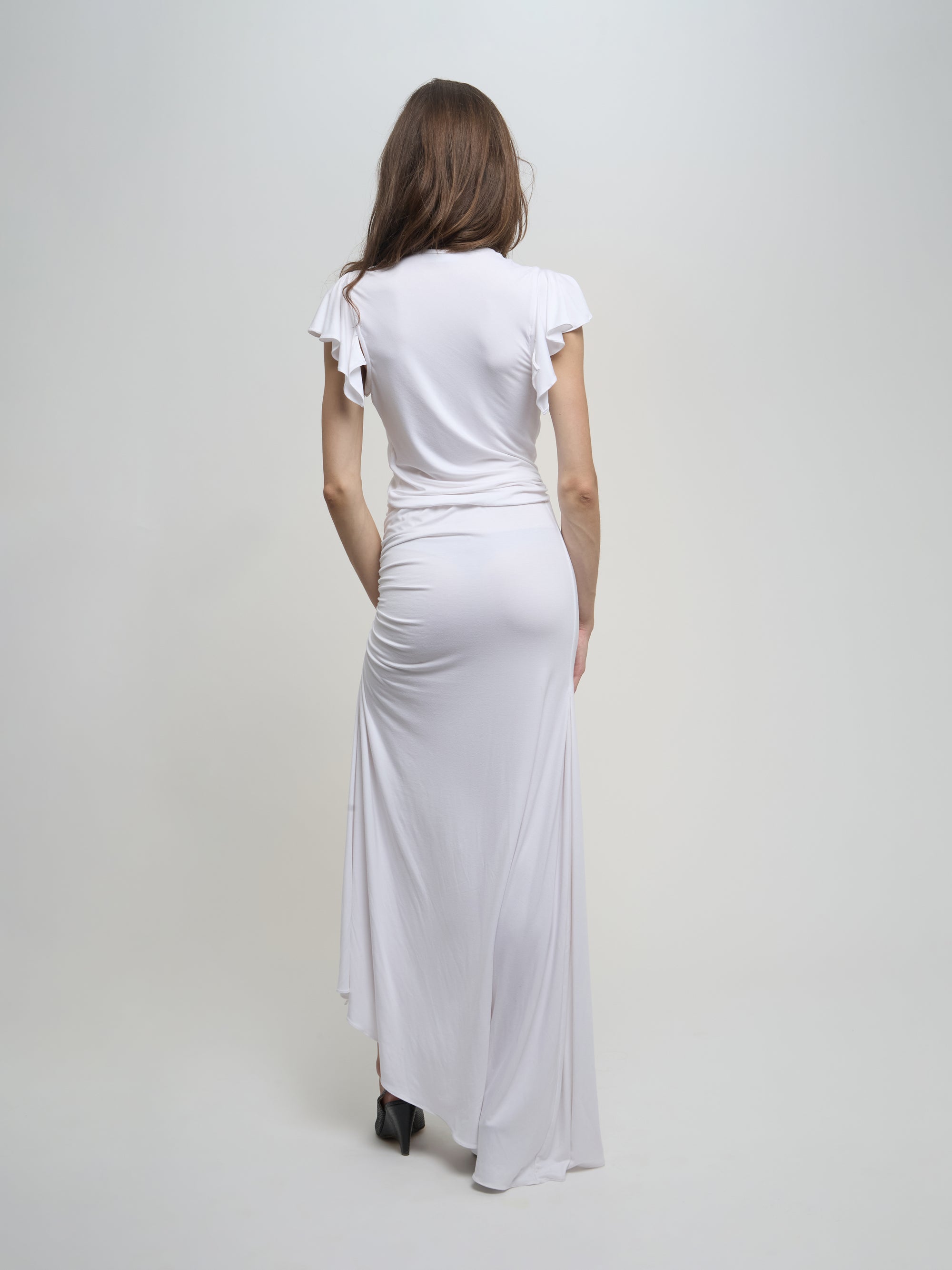 Greta Gown - White