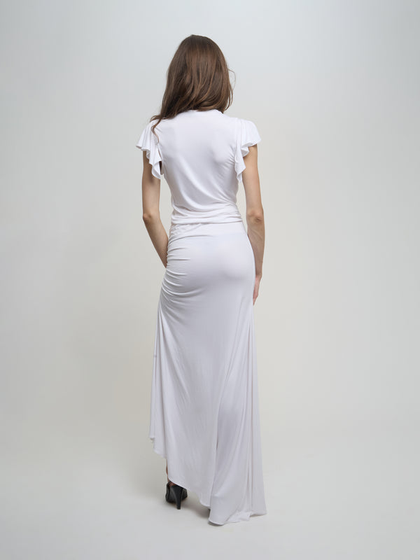 Greta Gown - White