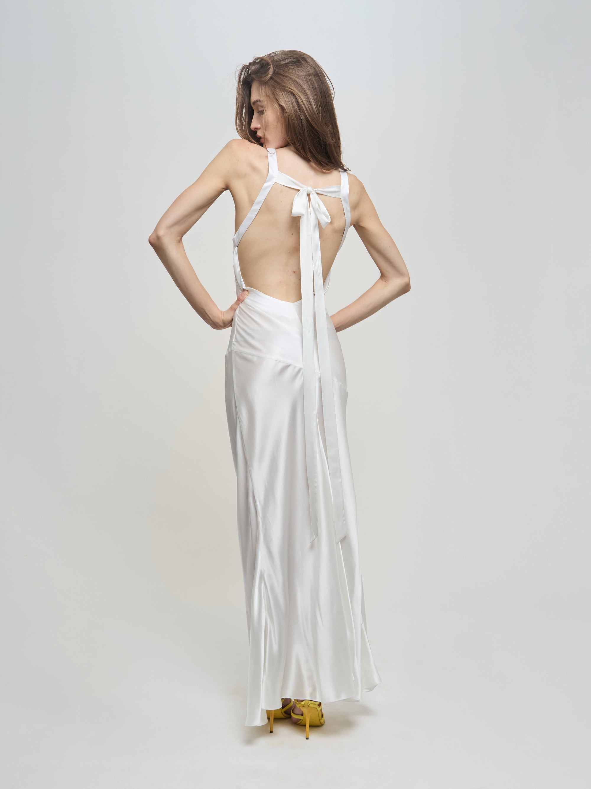 Devon Gown - White