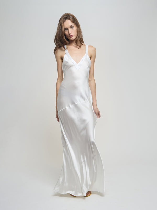 Devon Gown - White