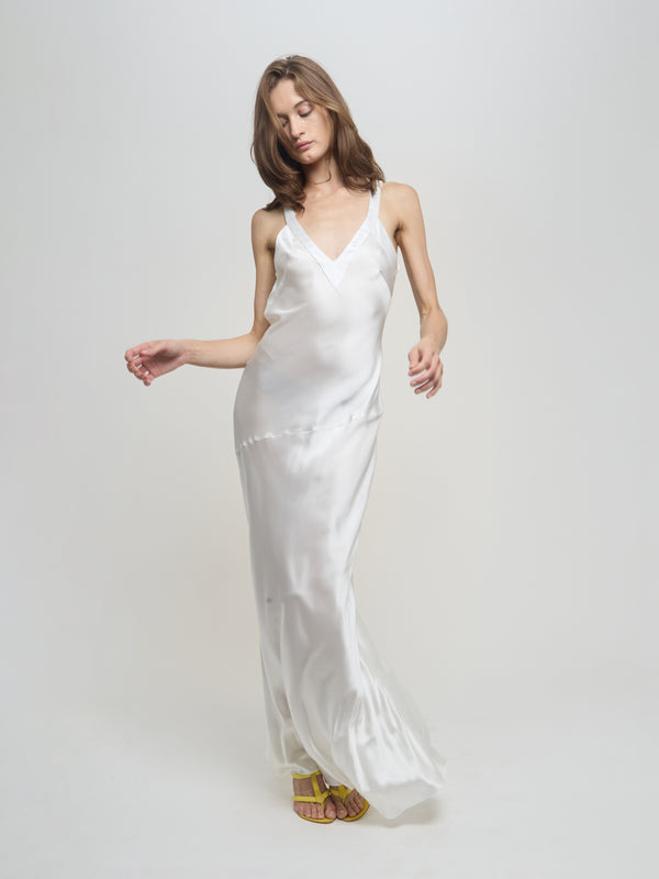 Devon Gown - White