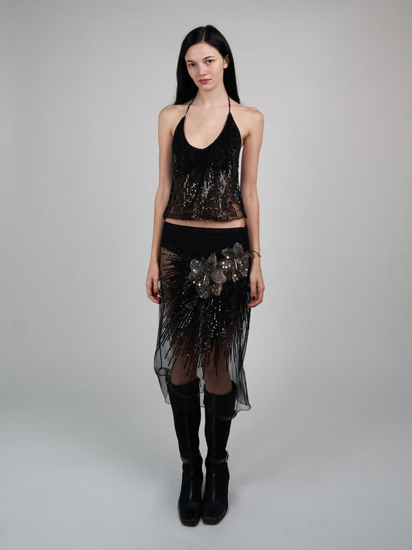Starlight Skirt - Black