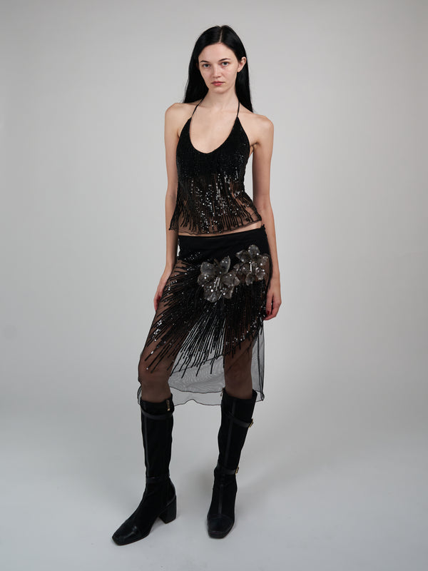 Starlight Skirt - Black