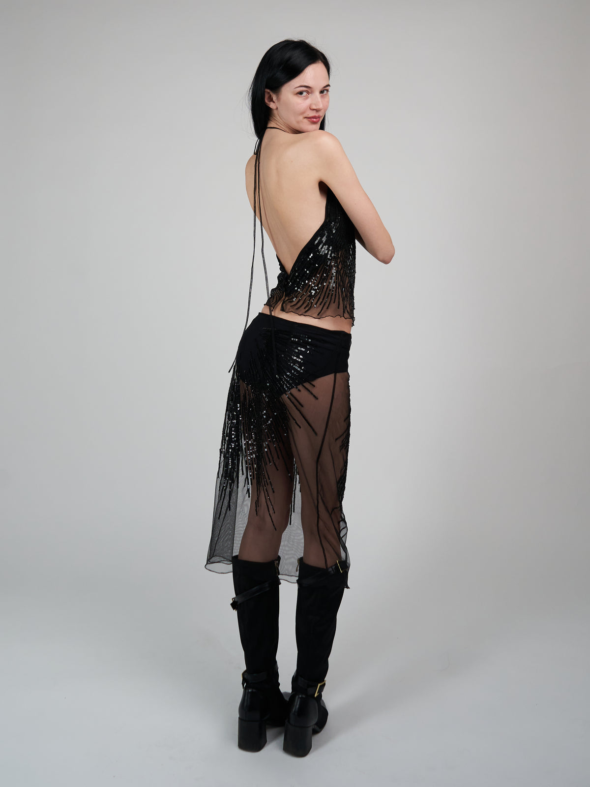 Starlight Skirt - Black
