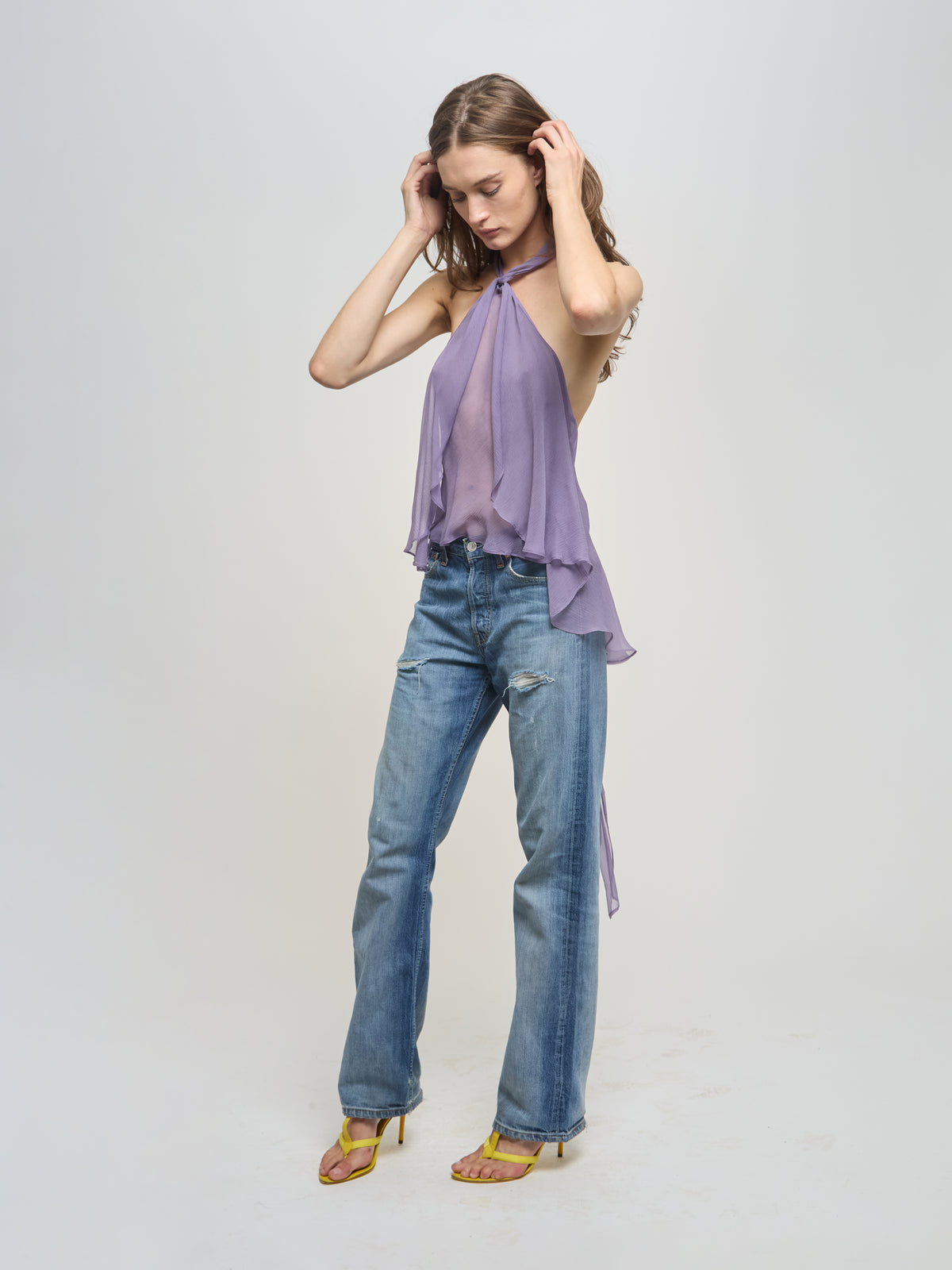 Flutter Top - Lavender