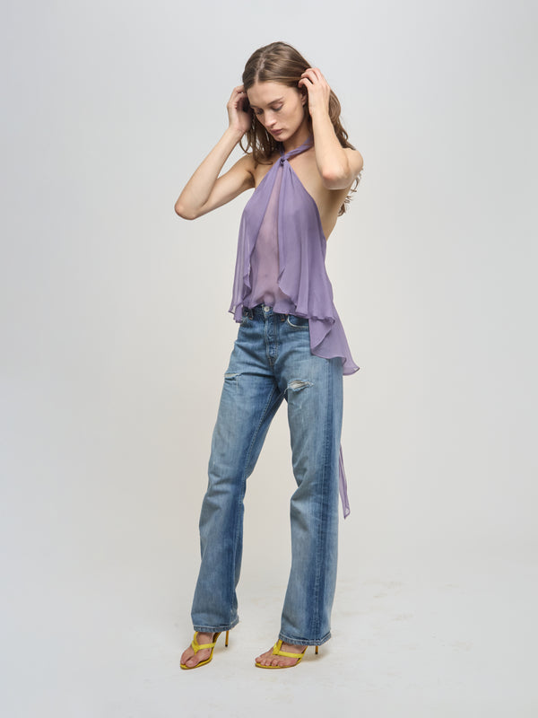 Flutter Top - Lavender