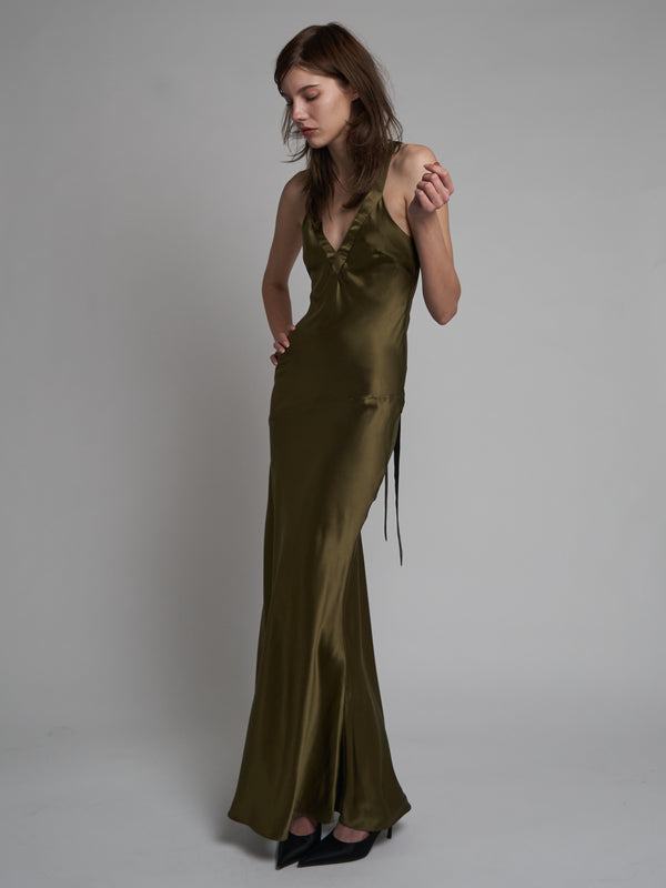 Devon Gown - Olive