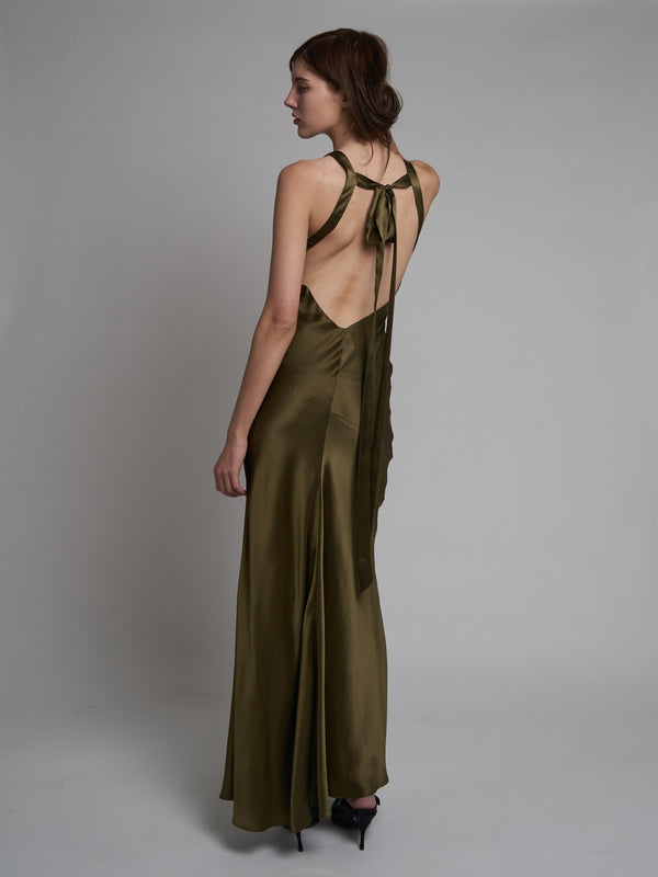 Devon Gown - Olive