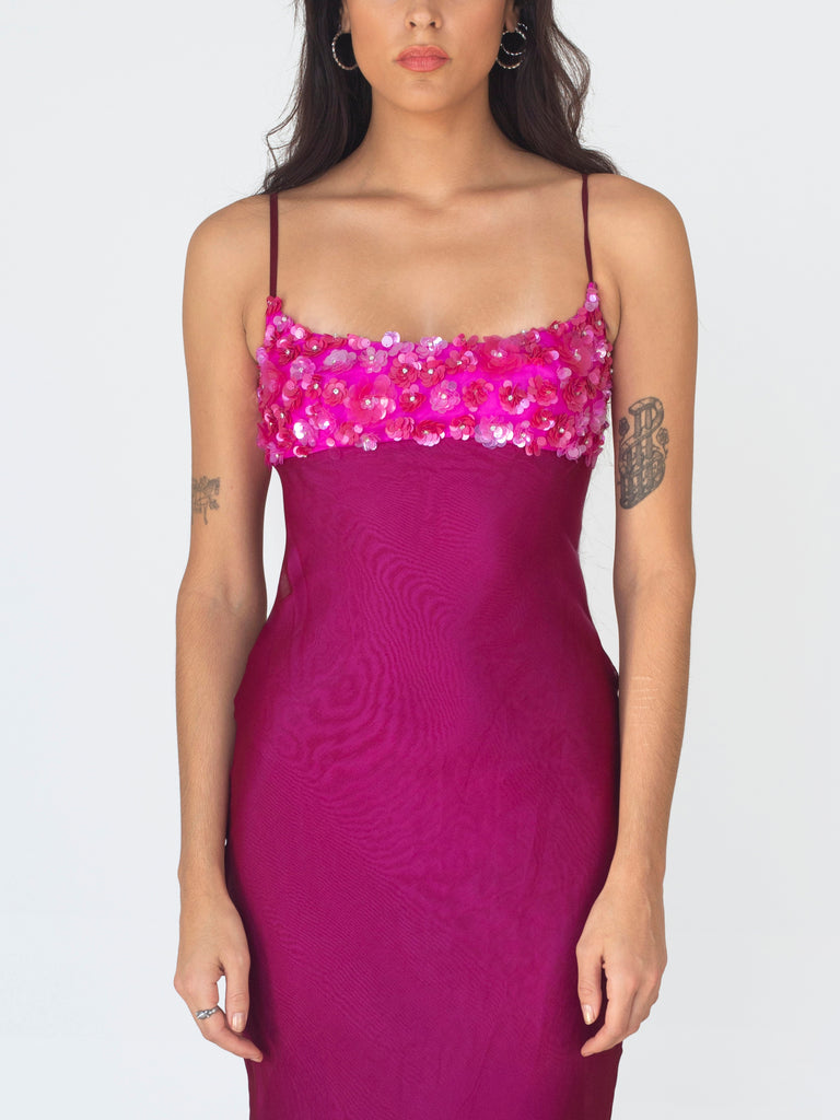 Fancy Lace Delilah - Fuchsia