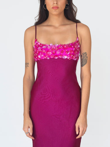 Fancy Lace Delilah - Fuchsia