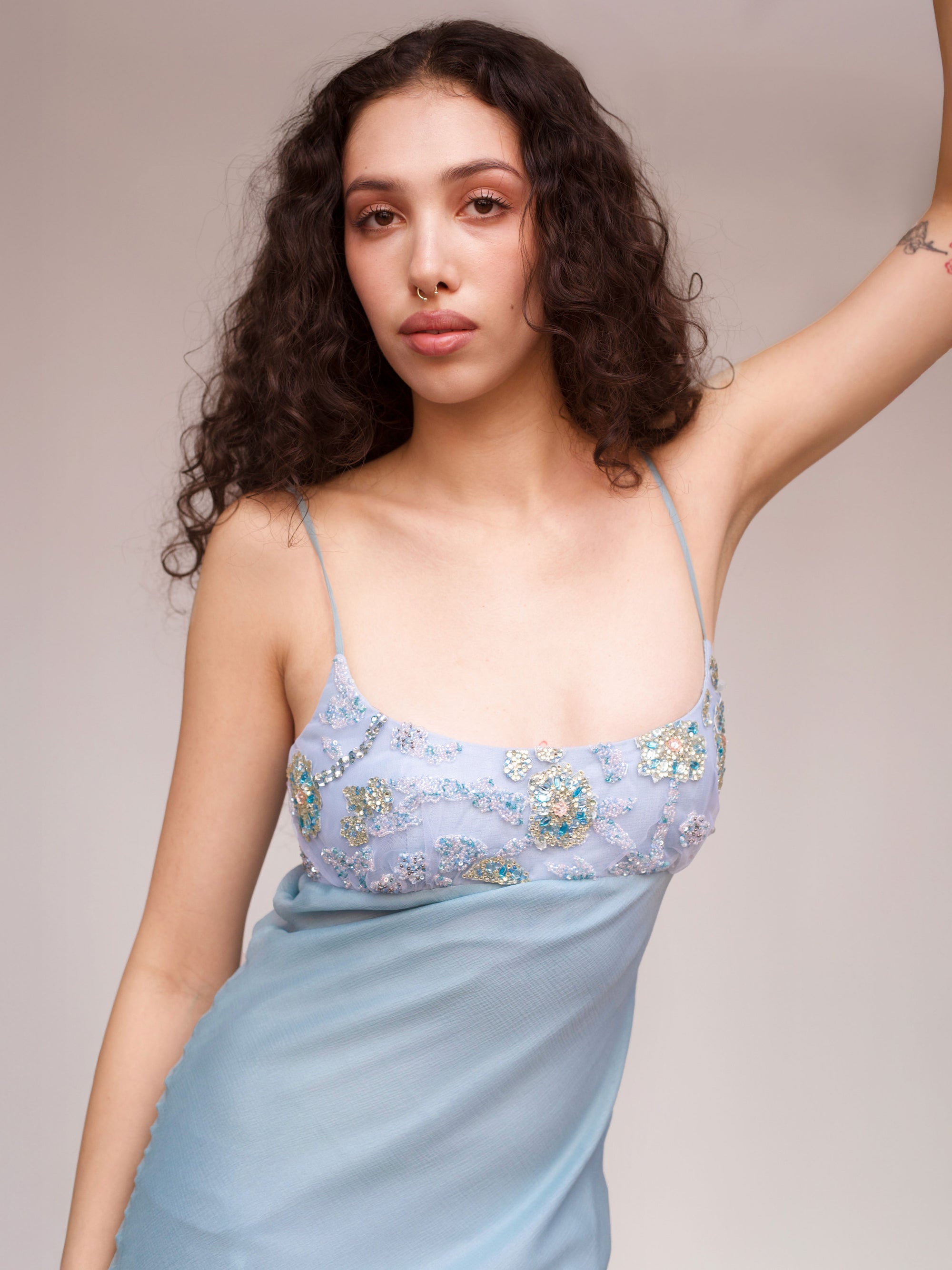 Fancy Lace Delilah - Teal