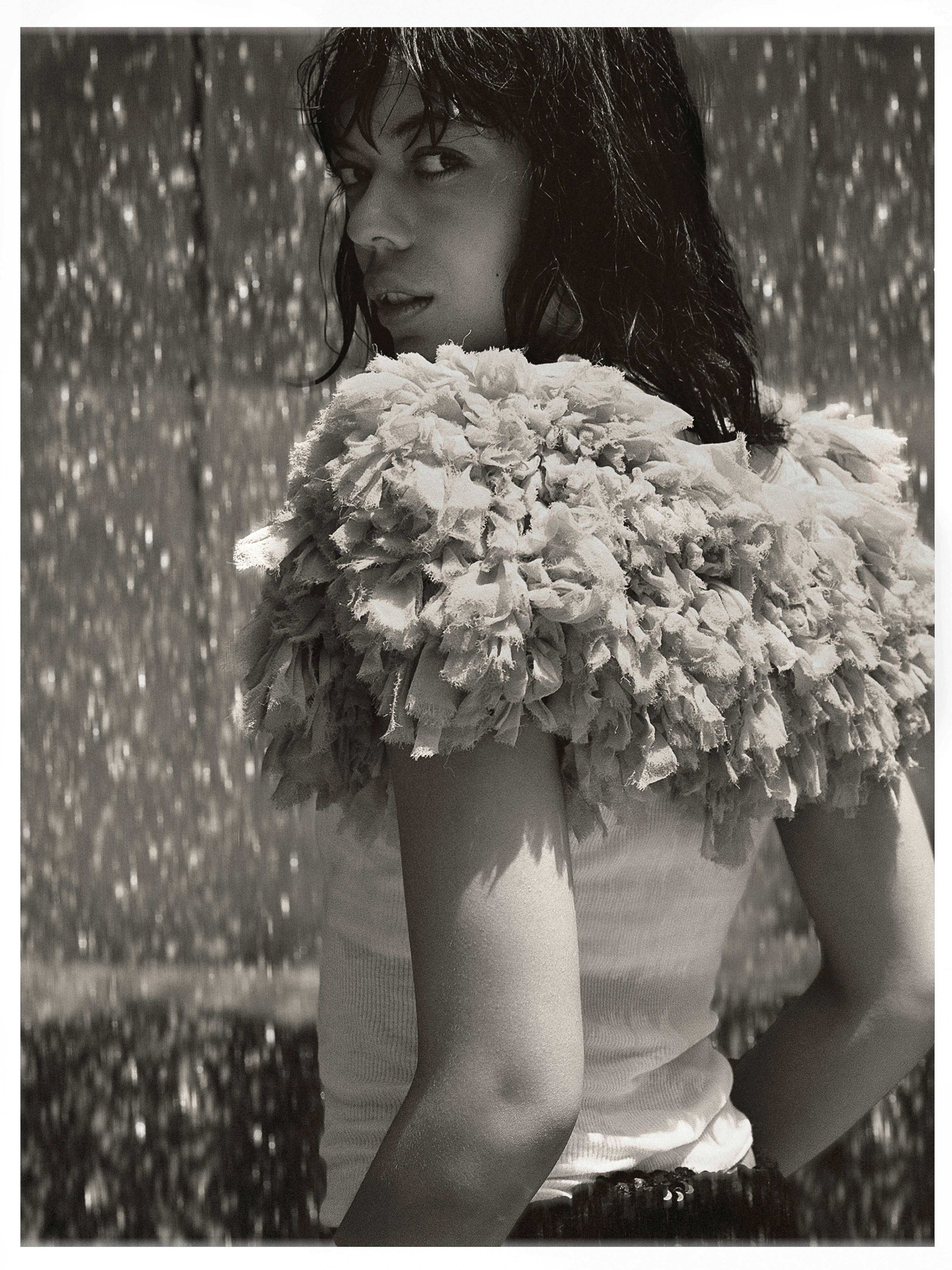 Feather Bolero - White