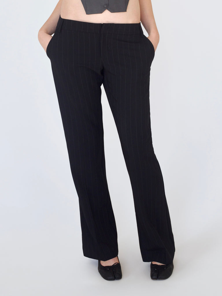 G-Pant - Black Pinstripe