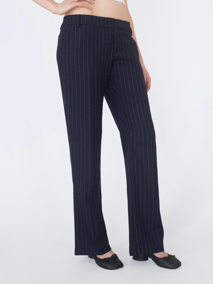 G-Pant - Navy Pinstripe