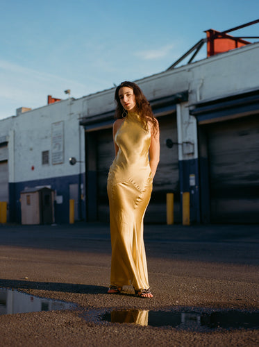 Hollywood Gown - Gold