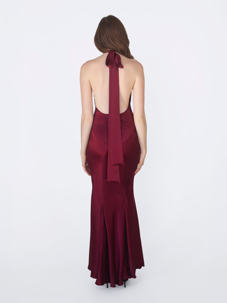 Hollywood Gown - Burgundy