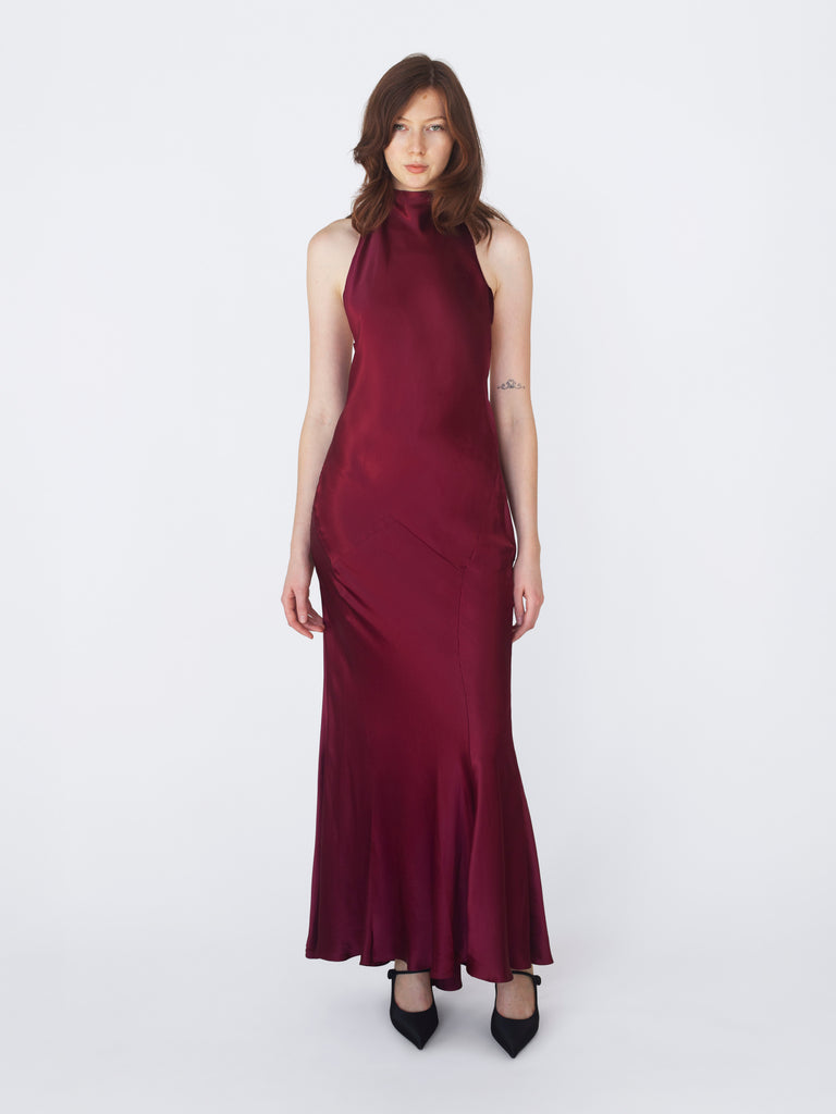 Hollywood Gown - Burgundy