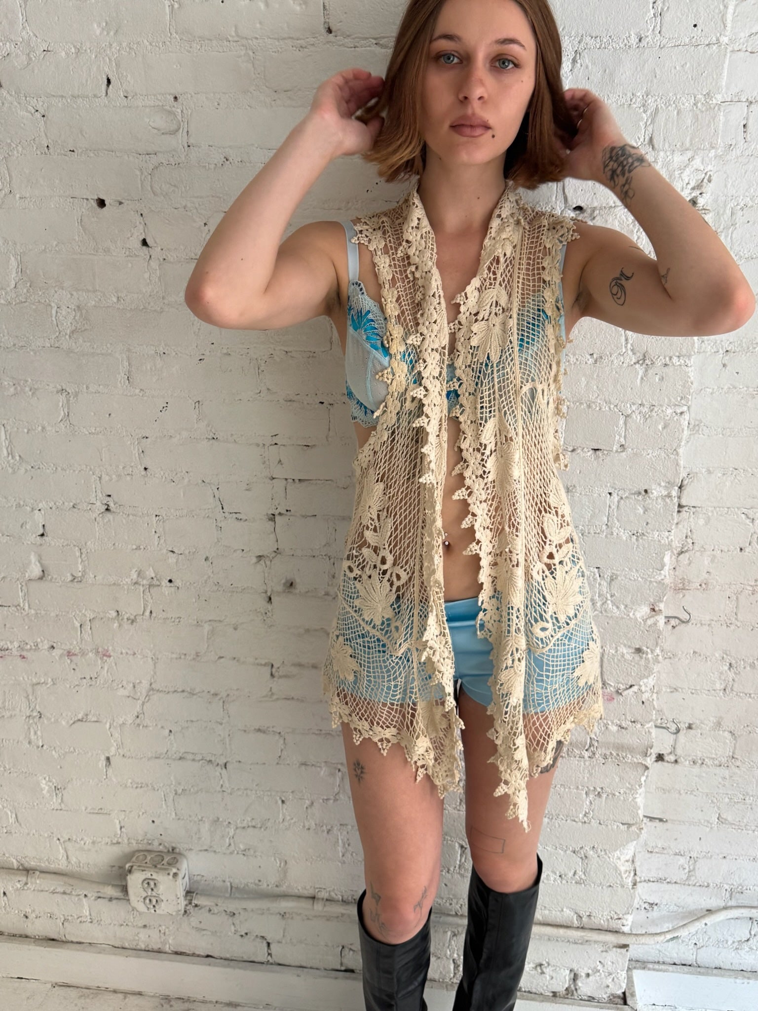 Vintage Crochet Vest