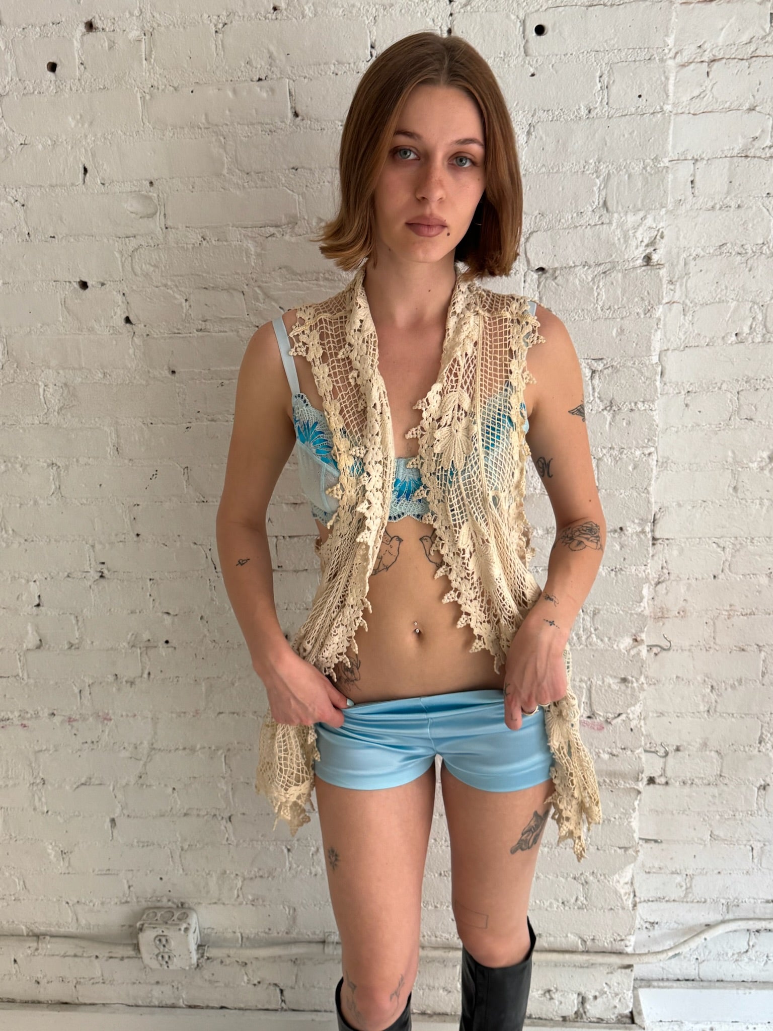 Vintage Crochet Vest