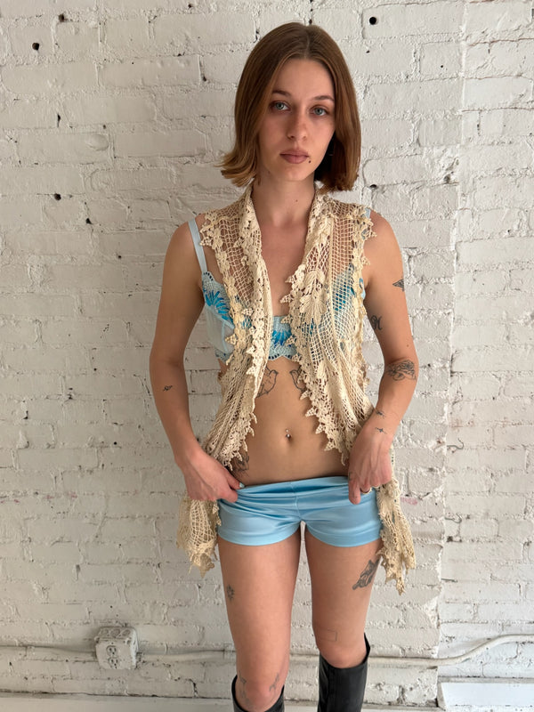 Vintage Crochet Vest