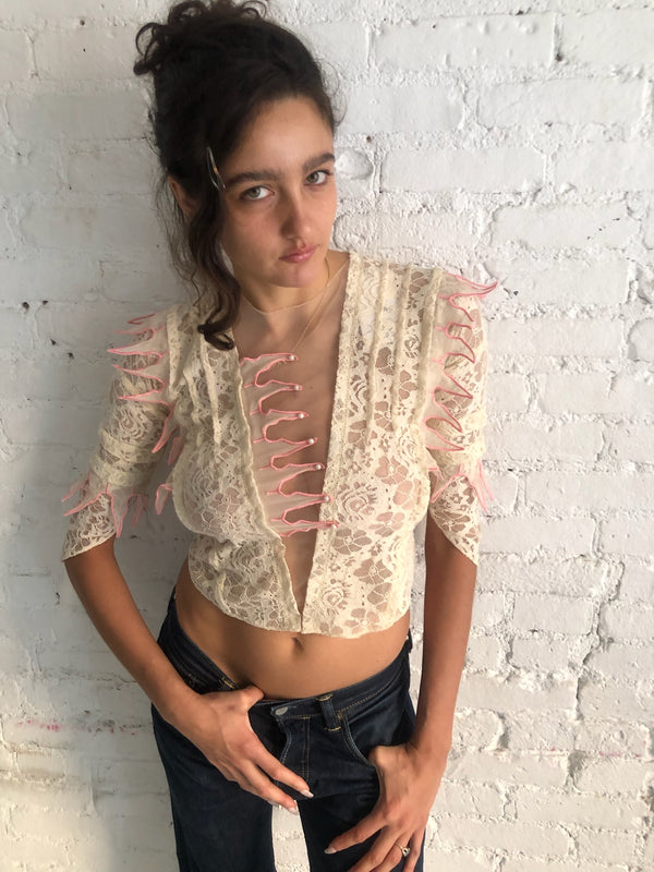 Silly Antique Top - Nude