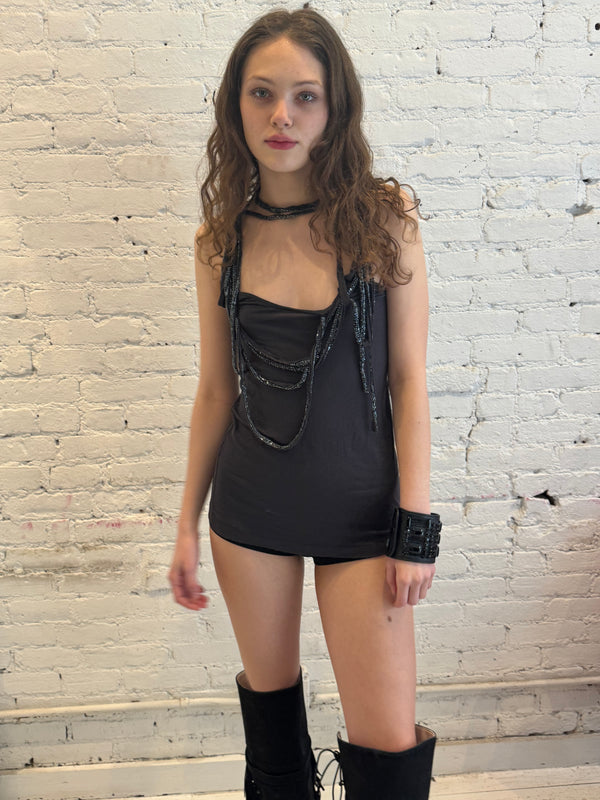Vintage Beaded Top