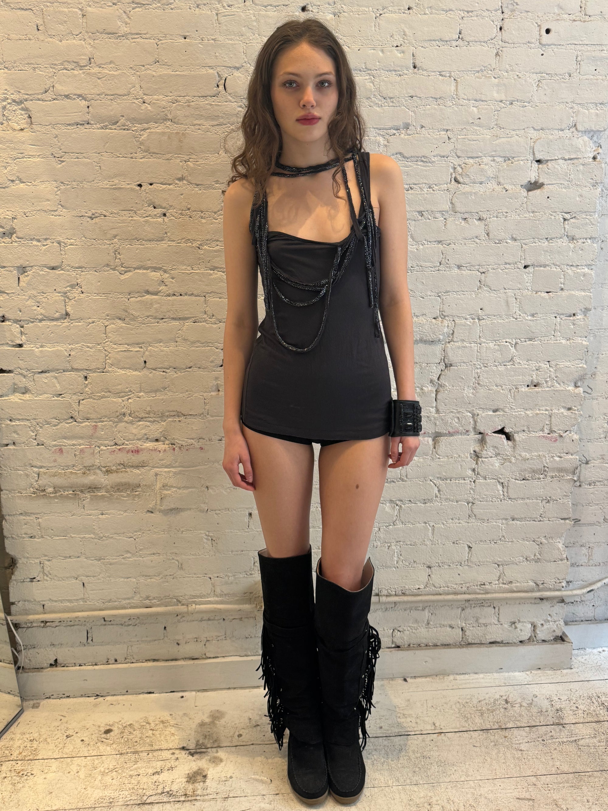 Vintage Beaded Top
